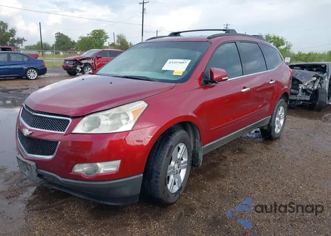 2010 Chevrolet Traverse Lt из США, поврежденный, VIN 1GNLRFED1AJ250335